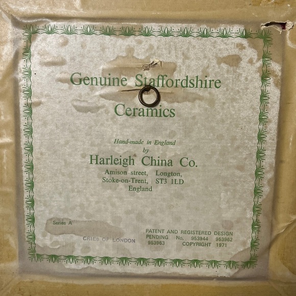 Genuine Staffordshire Ceramics Gold Frame Pair 18th Century Style Victorian Art - Picture 13 of 14